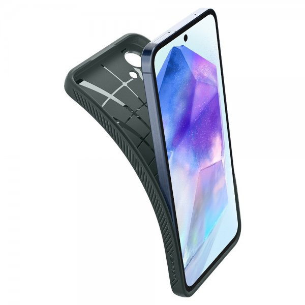Spigen Samsung Galaxy A55 Deksel Liquid Air Abyss Green