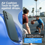 Spigen Samsung Galaxy A55 Deksel Liquid Air Abyss Green