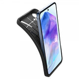 Spigen Samsung Galaxy A55 Deksel Liquid Air Matte Black