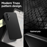 Spigen Samsung Galaxy A55 Deksel Liquid Air Matte Black