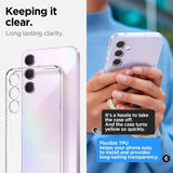 Spigen Samsung Galaxy A55 Deksel Liquid Crystal Crystal Clear