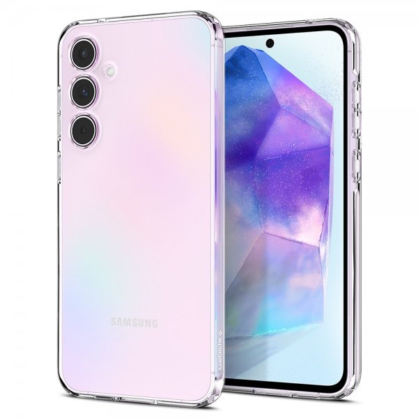 Spigen Samsung Galaxy A55 Deksel Liquid Crystal Crystal Clear