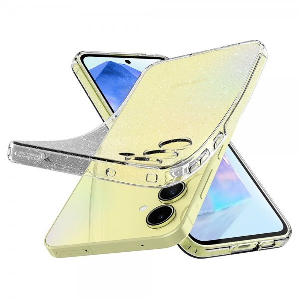 Spigen Samsung Galaxy A55 Deksel Liquid Crystal Glitter Crystal Quartz
