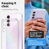 Spigen Samsung Galaxy A55 Deksel Liquid Crystal Glitter Crystal Quartz