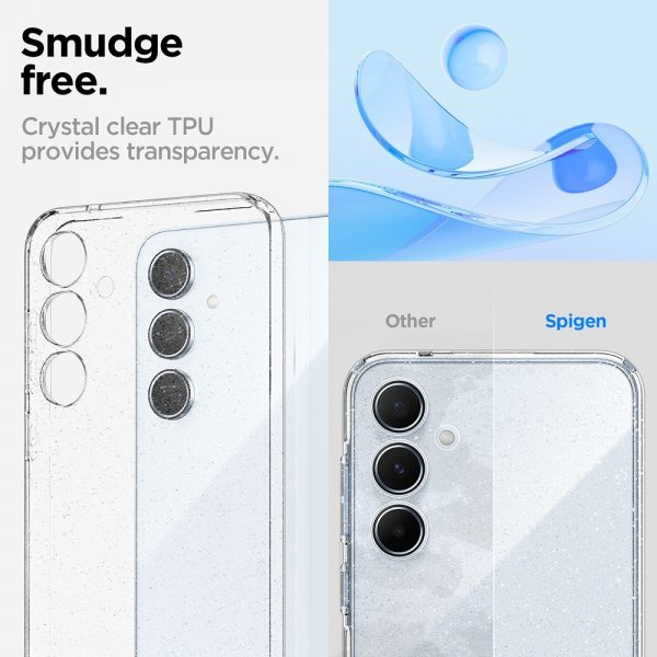 Spigen Samsung Galaxy A55 Deksel Liquid Crystal Glitter Crystal Quartz