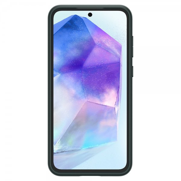 Spigen Samsung Galaxy A55 Deksel Optik Armor Abyss Green