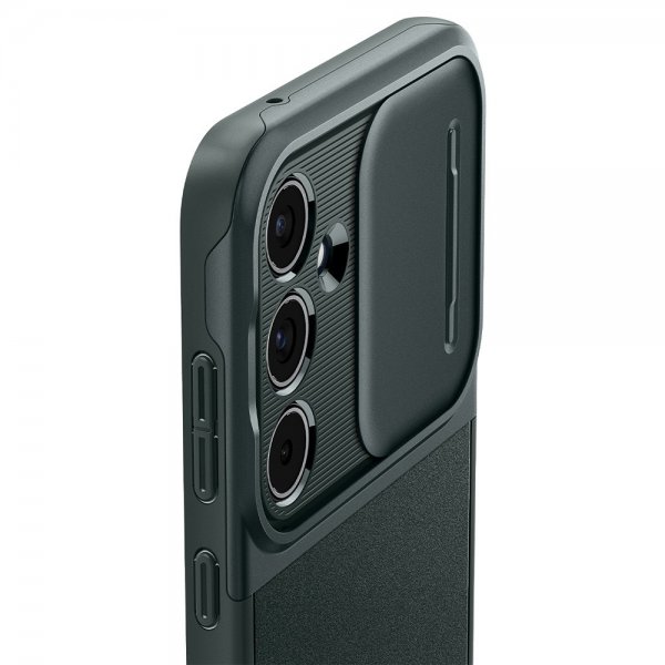 Spigen Samsung Galaxy A55 Deksel Optik Armor Abyss Green