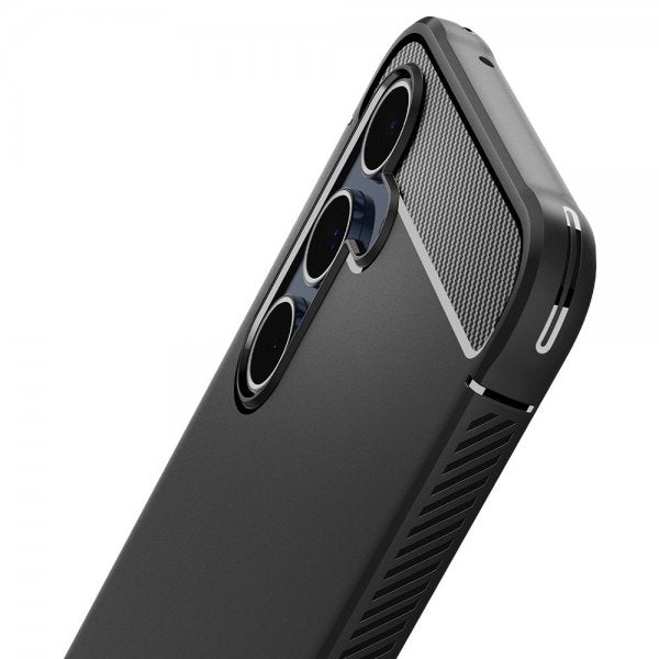 Spigen Samsung Galaxy A55 Deksel Rugged Armor Matte Black