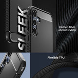 Spigen Samsung Galaxy A55 Deksel Rugged Armor Matte Black