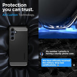 Spigen Samsung Galaxy A55 Deksel Rugged Armor Matte Black