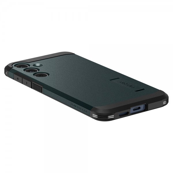 Spigen Samsung Galaxy A55 Deksel Tough Armor Phantom Green