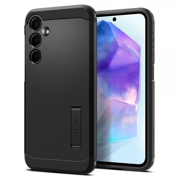 Spigen Samsung Galaxy A55 Deksel Tough Armor Svart