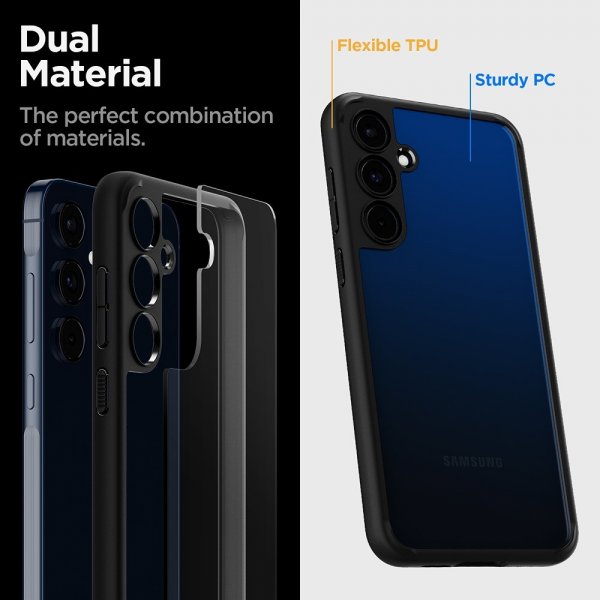 Spigen Samsung Galaxy A55 Deksel Ultra Hybrid Matte Black