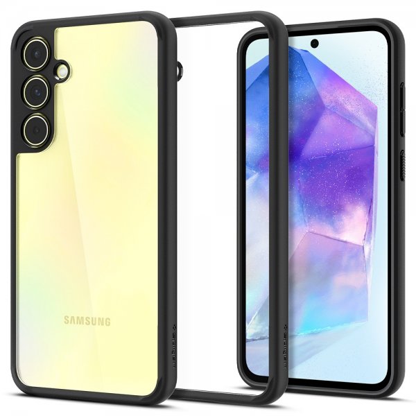Spigen Samsung Galaxy A55 Deksel Ultra Hybrid Matte Black