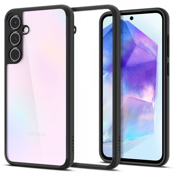 Spigen Samsung Galaxy A55 Deksel Ultra Hybrid Matte Black