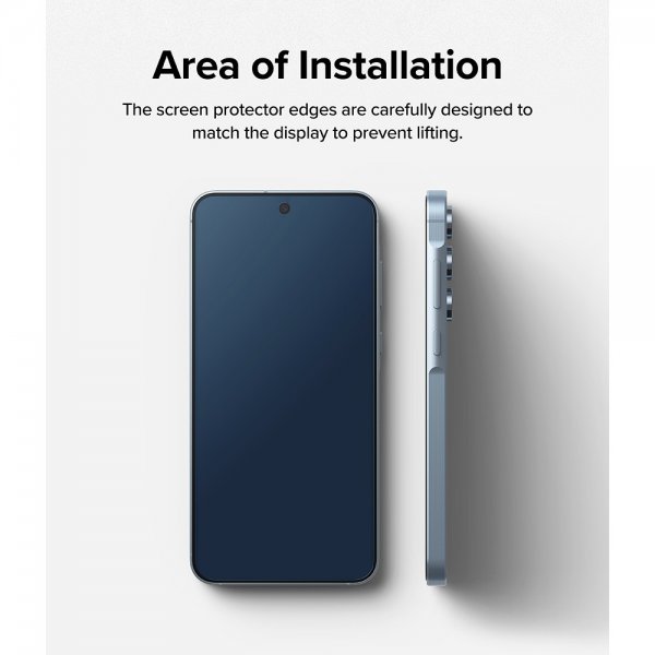 Ringke Samsung Galaxy A55 Skjermbeskytter Easy Slide 2-pakning