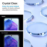 Spigen Samsung Galaxy A55 Skjermbeskytter GLAS.tR ALIGNmaster 2-pakning
