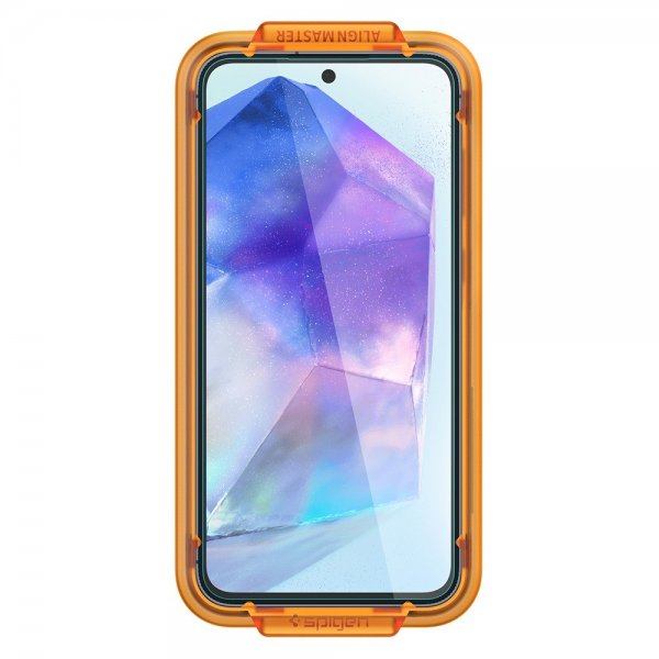 Spigen Samsung Galaxy A55 Skjermbeskytter GLAS.tR ALIGNmaster 2-pakning