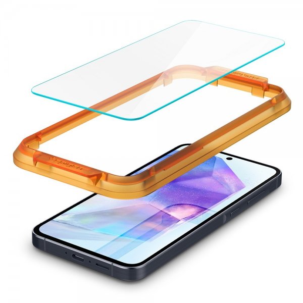 Spigen Samsung Galaxy A55 Skjermbeskytter GLAS.tR ALIGNmaster 2-pakning