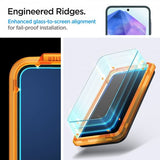 Spigen Samsung Galaxy A55 Skjermbeskytter GLAS.tR ALIGNmaster 2-pakning