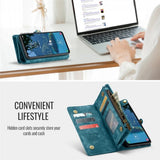 CaseMe Samsung Galaxy A56 Etui 008 Series Avtakbart Deksel Blå