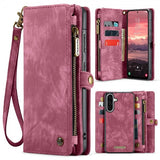 CaseMe Samsung Galaxy A56 Etui 008 Series Avtakbart Deksel Rød