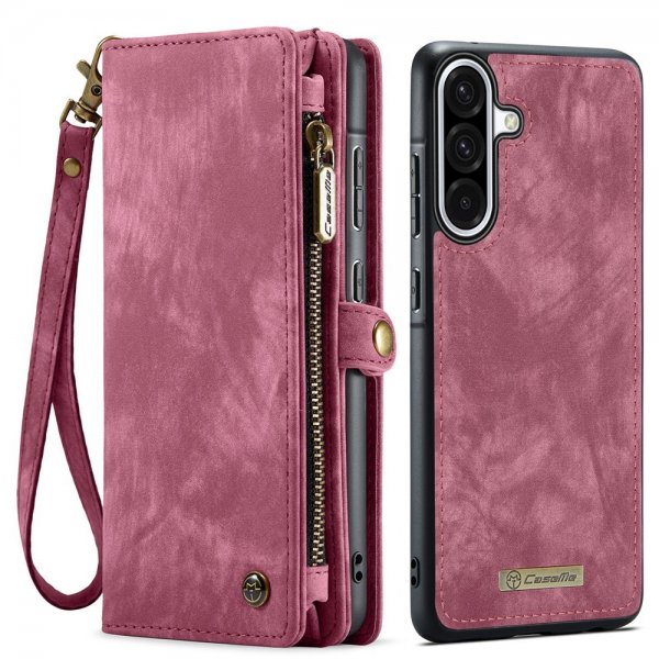 CaseMe Samsung Galaxy A56 Etui 008 Series Avtakbart Deksel Rød
