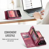 CaseMe Samsung Galaxy A56 Etui 008 Series Avtakbart Deksel Rød
