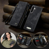 CaseMe Samsung Galaxy A56 Etui 008 Series Avtakbart Deksel Svart
