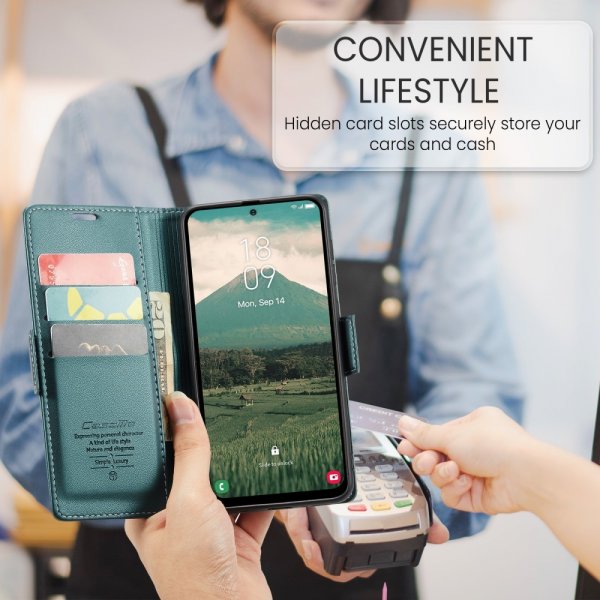 CaseMe Samsung Galaxy A56 Etui 023 Series Grønn