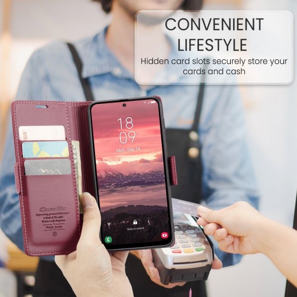 CaseMe Samsung Galaxy A56 Etui 023 Series Rød
