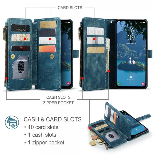 CaseMe Samsung Galaxy A56 Etui C30 Series Blå