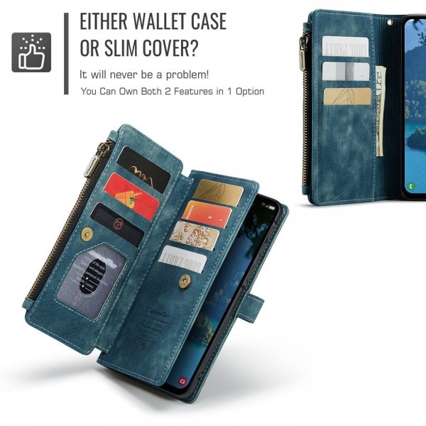 CaseMe Samsung Galaxy A56 Etui C30 Series Blå