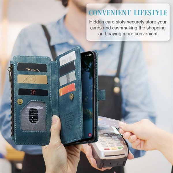 CaseMe Samsung Galaxy A56 Etui C30 Series Blå
