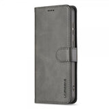 Lc.Imeeke Samsung Galaxy A56 Etui med Kortlomme stativfunksjon Grå
