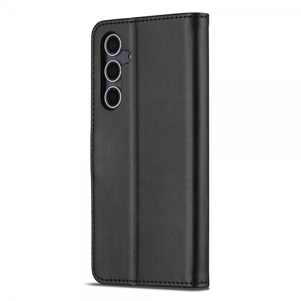 Lc.Imeeke Samsung Galaxy A56 Etui med Kortlomme stativfunksjon Svart