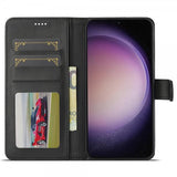 Lc.Imeeke Samsung Galaxy A56 Etui med Kortlomme stativfunksjon Svart