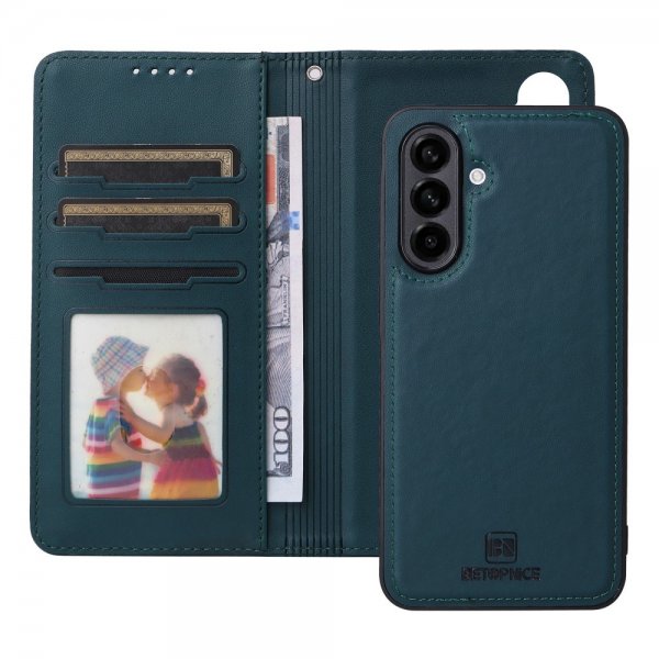 Betopnice Samsung Galaxy A56 Etui Avtagbart Deksel 005 Blå
