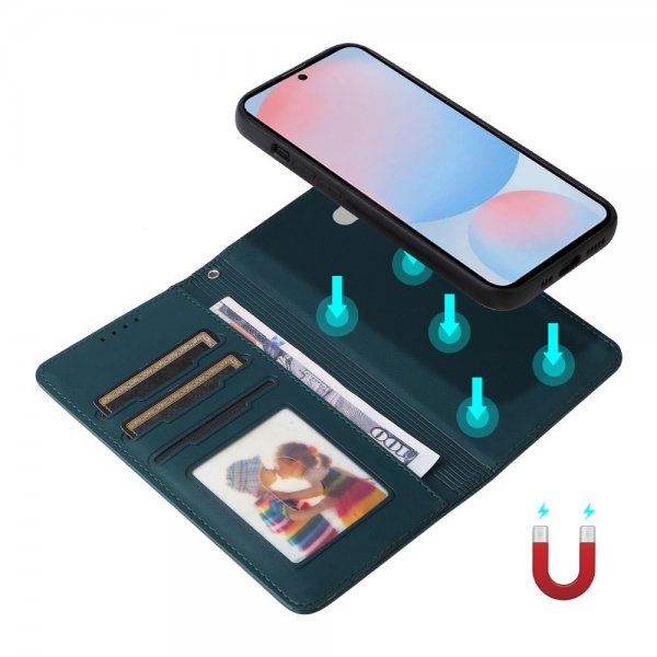 Betopnice Samsung Galaxy A56 Etui Avtagbart Deksel 005 Blå