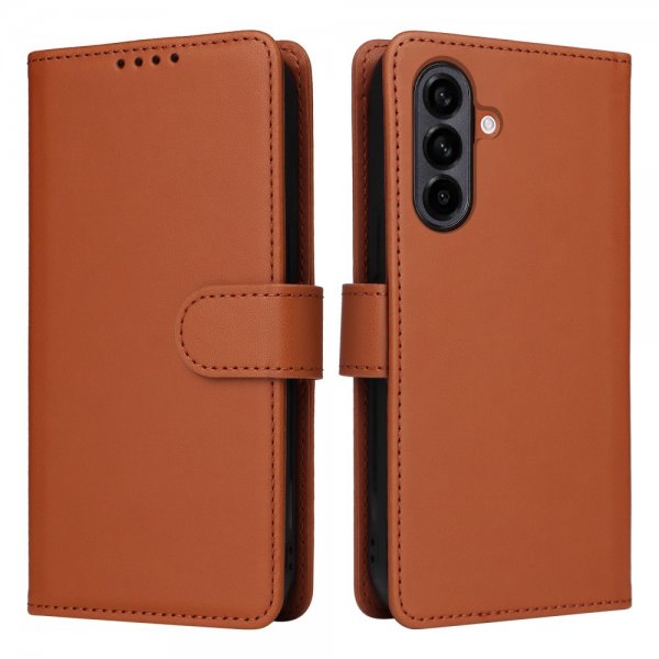 Betopnice Samsung Galaxy A56 Etui Avtagbart Deksel 005 Brun