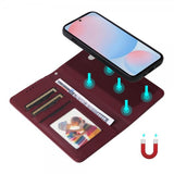 Betopnice Samsung Galaxy A56 Etui Avtagbart Deksel 005 Rød