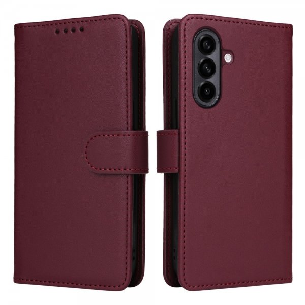 Betopnice Samsung Galaxy A56 Etui Avtagbart Deksel 005 Rød