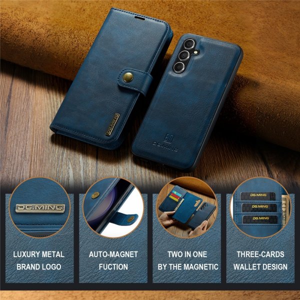 Dg.Ming Samsung Galaxy A56 Etui Avtagbart Deksel Blå