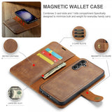 Dg.Ming Samsung Galaxy A56 Etui Avtagbart Deksel Brun