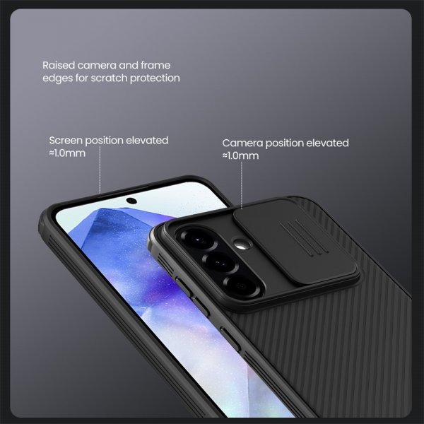 Nillkin Samsung Galaxy A56 Deksel CamShield Pro MagSafe Svart