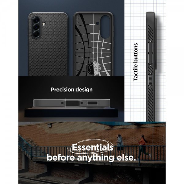 Spigen Samsung Galaxy A56 Deksel Liquid Air Matte Black