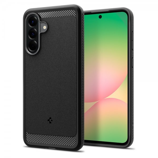Spigen Samsung Galaxy A56 Deksel Rugged Armor Matte Black
