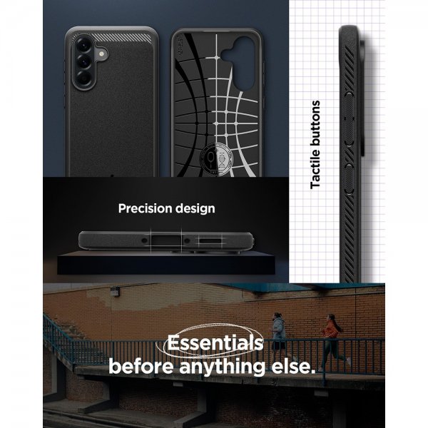 Spigen Samsung Galaxy A56 Deksel Rugged Armor Matte Black