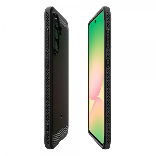 Spigen Samsung Galaxy A56 Deksel Rugged Armor Matte Black