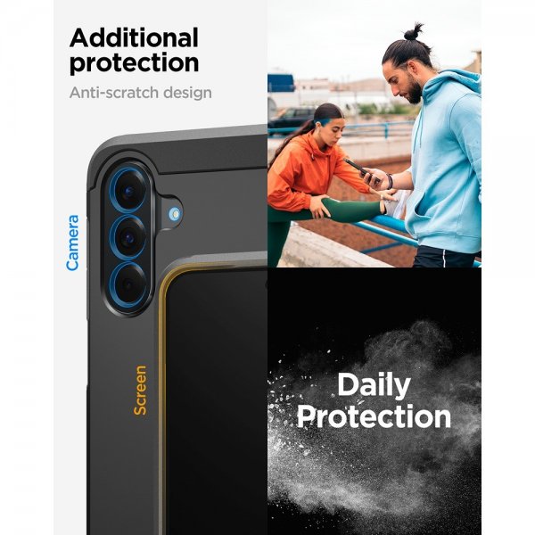 Spigen Samsung Galaxy A56 Deksel Tough Armor Svart